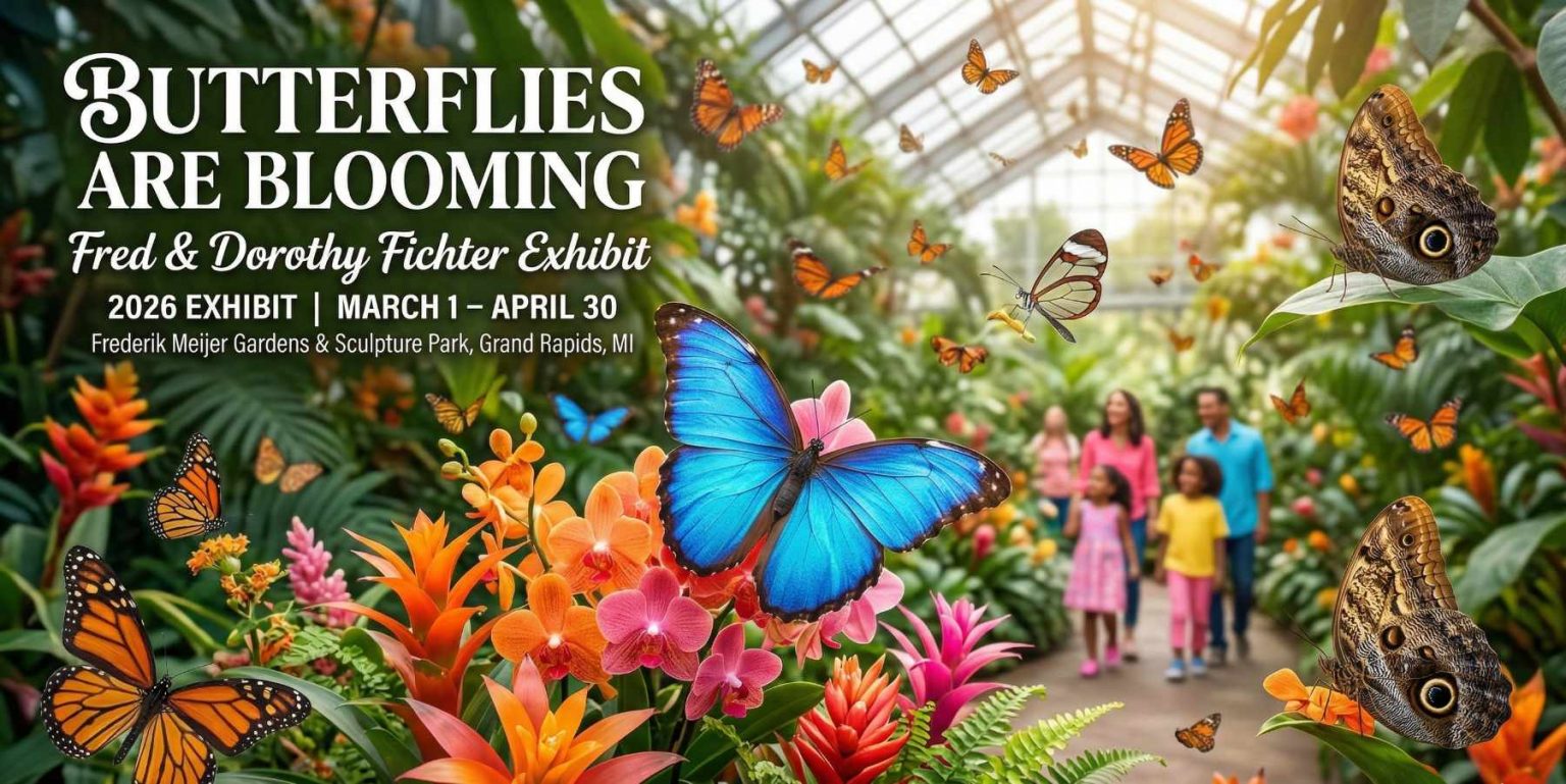 Meijer Gardens Butterflies Are Blooming In 2026