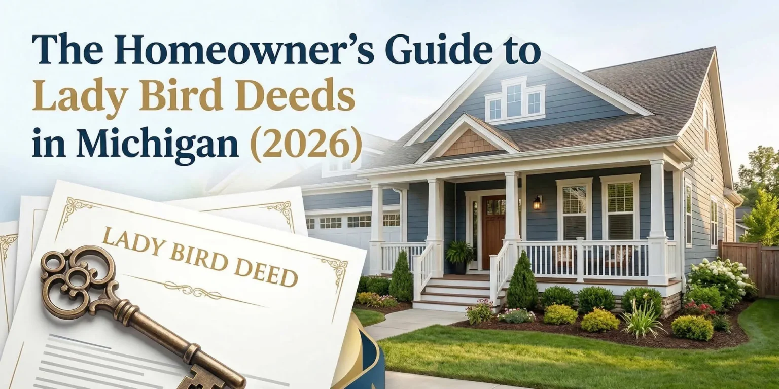 the homeowners guide to lady bird deeds in michigan 2026
